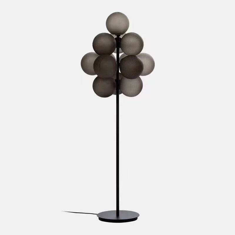 Modern Floor Lamp Designer Atmospheric Grape Glass Art Bedroom Lights Home Living Room Lamps