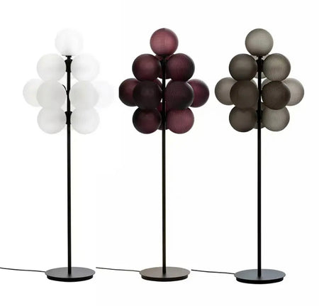 Modern Floor Lamp Designer Atmospheric Grape Glass Art Bedroom Lights Home Living Room Lamps