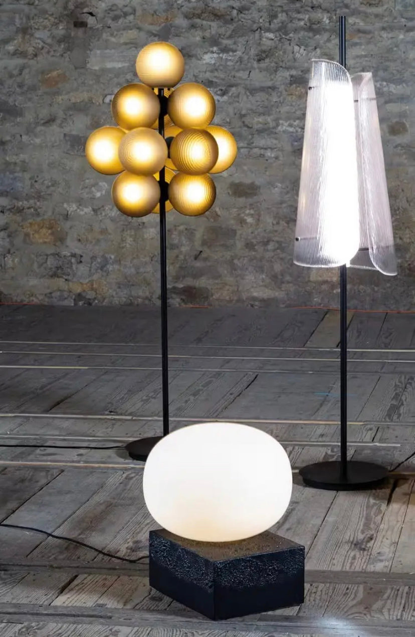 Modern Floor Lamp Designer Atmospheric Grape Glass Art Bedroom Lights Home Living Room Lamps