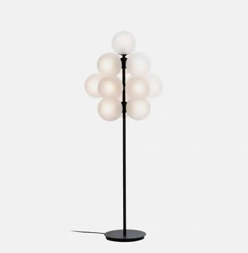 Modern Floor Lamp Designer Atmospheric Grape Glass Art Bedroom Lights Home Living Room Lamps