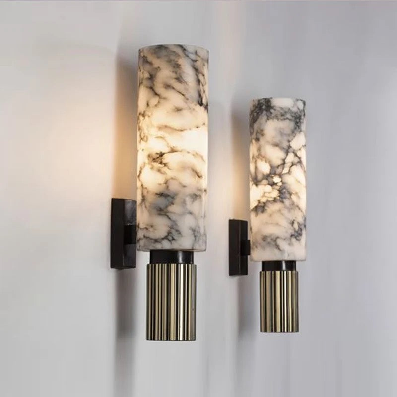 Modern Wall Lights Spanish Marble Luxury Home, Hotel Bedroom Living Room Background Wall Lamp