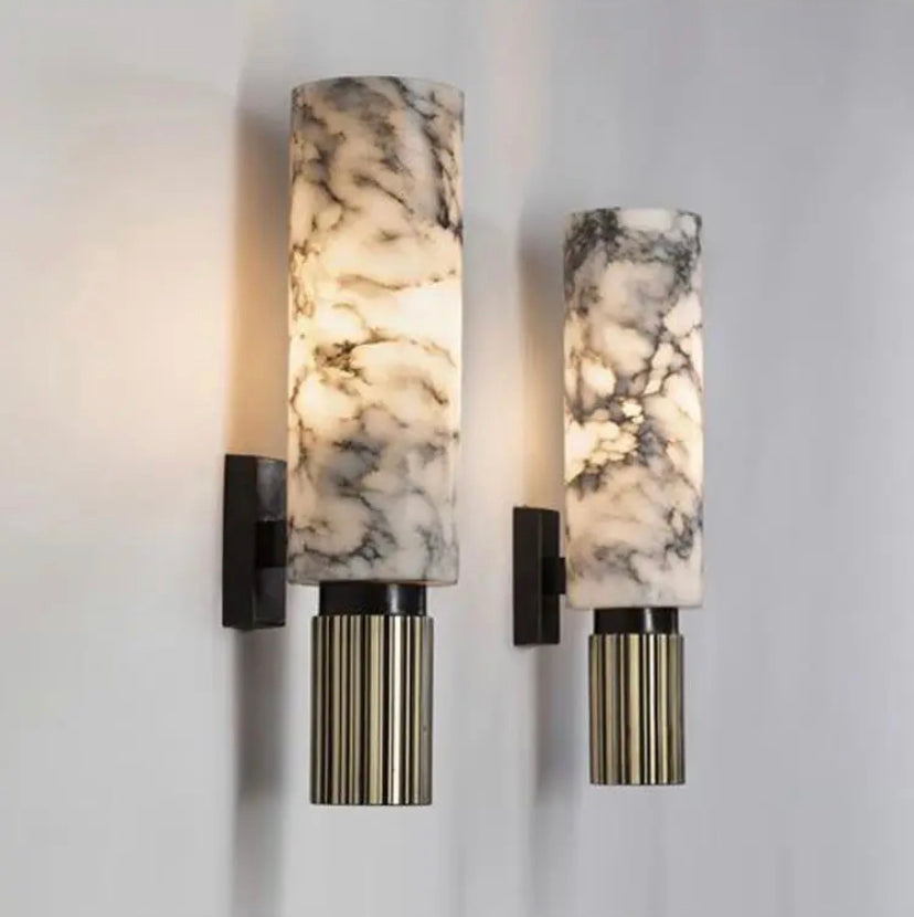 Modern Wall Lights Spanish Marble Luxury Home, Hotel Bedroom Living Room Background Wall Lamp