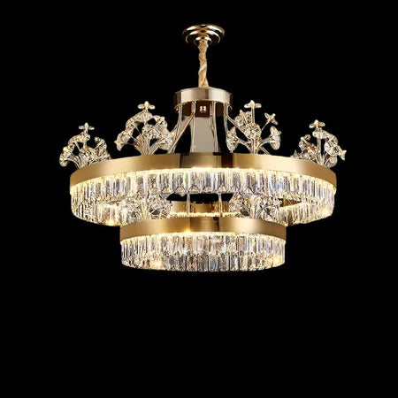 Modern Design Chandelier Home, Hotel Lobby Staircase Foyer Decorative Crystal Luxury Ceiling Chandeliers