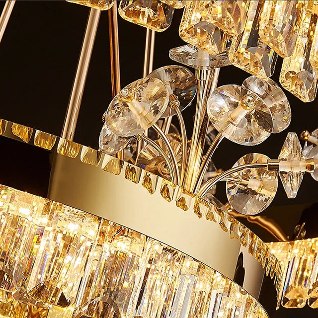 Modern Design Chandelier Home, Hotel Lobby Staircase Foyer Decorative Crystal Luxury Ceiling Chandeliers