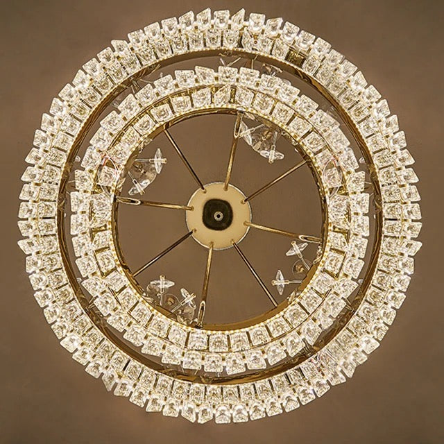 Modern Design Chandelier Home, Hotel Lobby Staircase Foyer Decorative Crystal Luxury Ceiling Chandeliers