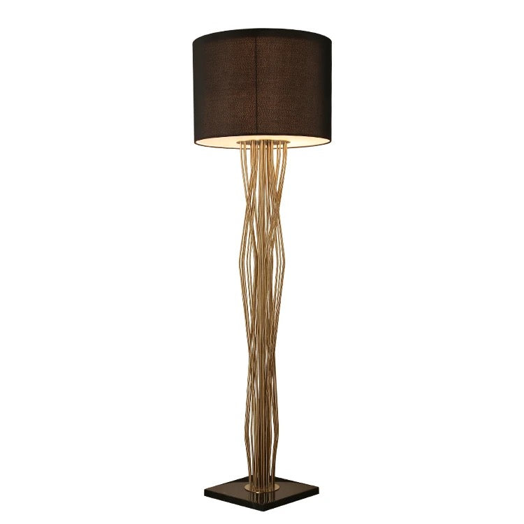 Design Indoor Floor Lamp Living Room Villa Stainless Steel E27 Light Contemporary LED Floor Lamp