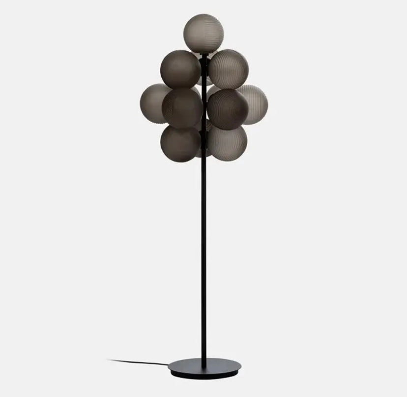 Modern Floor Lamp Living Room, Bedroom Table Lamp Bathroom, Balcony Metal Glass Floor Lamps