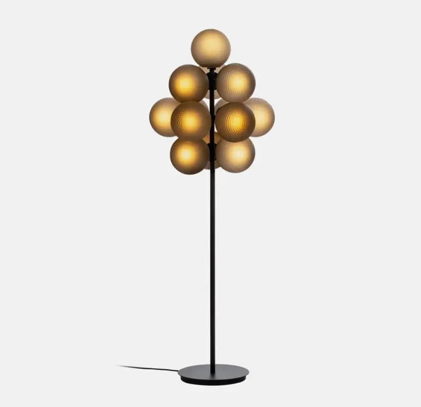 Modern Floor Lamp Living Room, Bedroom Table Lamp Bathroom, Balcony Metal Glass Floor Lamps