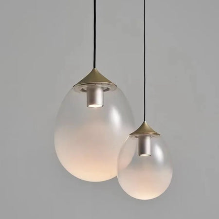 Suspension Glass Pendant Lights Ball Nordic Living Room Bedroom Ceiling Hanging Lights