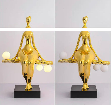 Modern Nordic Style Floor Lamps Indoor Living Room Corner Designer Minimalist Art Decor Resin Sculpture Standing Led Floor Lamps