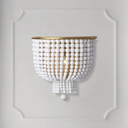 American Design Wall Lamp Bedside, Hallway, Living Room LED Wall Lamps Ceramic Crystal Sconces