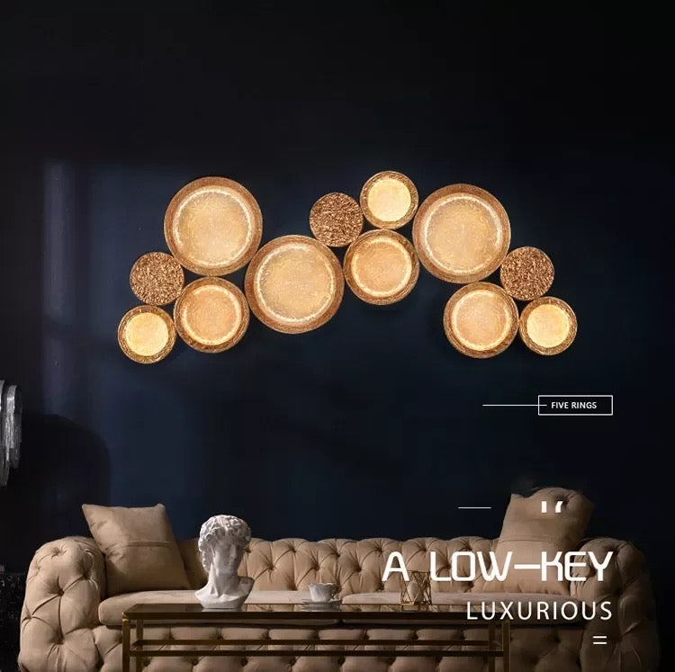 Modern Design Wall Light High Quality Home, Hotel Round Sconces Living Room, Bedroom Wall Lamps