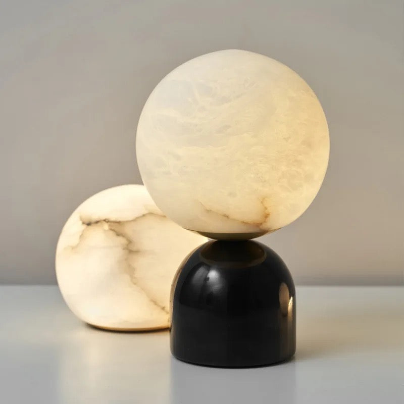 Nordic Modern Table Lamp Bedroom Bedside Study Home Hotel Decorative LED Marble Table Lamps