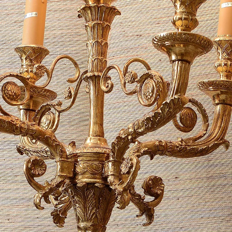 Baroque Design Sconces Angel Holding Candles Led Wall Lamp French Gilt Bronze Antique Brass E14 Lights