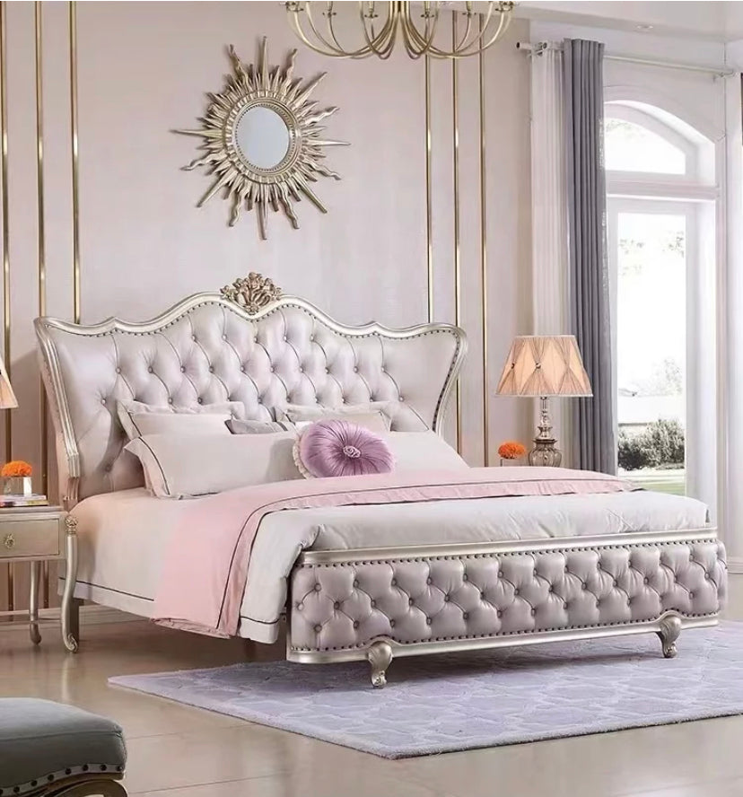 King Size Beds Furniture Bedroom Antique Style Betten Bedroom Furniture White Bed