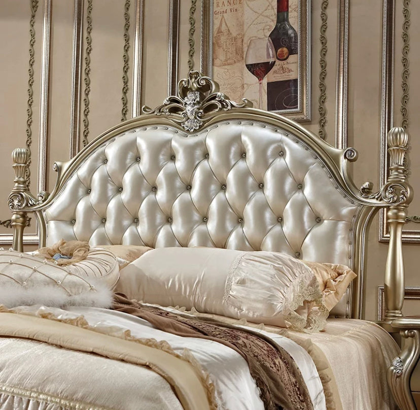 King Size Beds Furniture Bedroom Antique Style Betten Bedroom Furniture White Bed