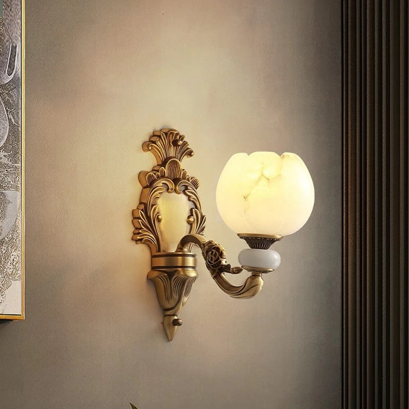 Modern Sconces Living Room, Hallway Wall Lights Bedroom, Bedside Marble Wall Lamps