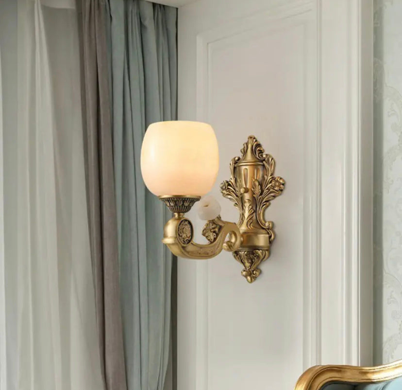 Modern Sconces Living Room, Hallway Wall Lights Bedroom, Bedside Marble Wall Lamps