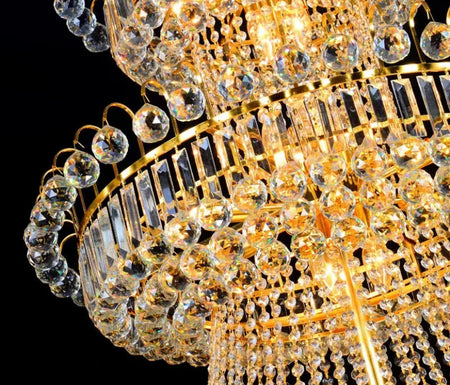 Luxury Chandelier Home, Hotel Traditional Giant Chandelier Lobby Hall Crystal Chandeliers