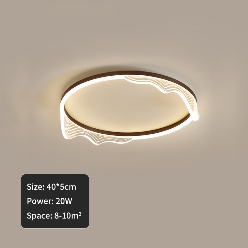 Ceiling Lights Led Golden Lustre Simplicity Acrylic Ceiling Lights