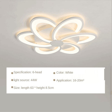 Ceiling Light Modern Led Creative Acrylic Lighting Flower Nordic Ceiling Lights