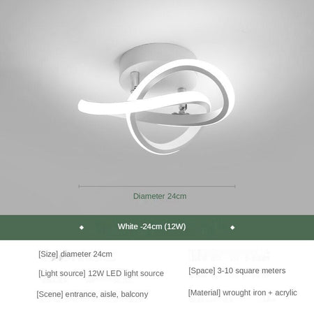 Ceiling Light Nordic Fixture Minimalist Modern Led Ring Indoor Ceiling Lights