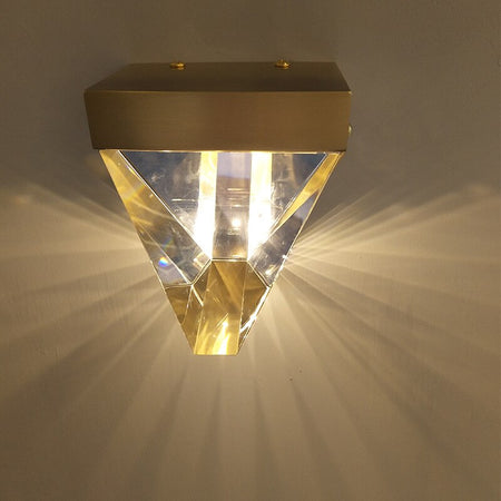 Wall Lamps Italian Minimalist Nordic Crystal Bedside Wall Lights