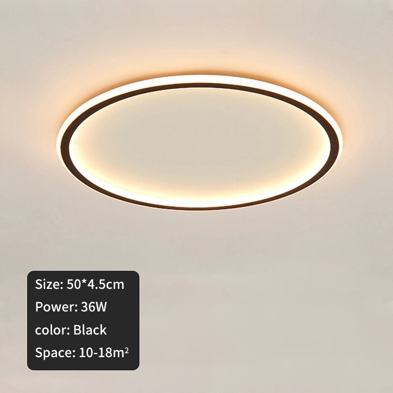 Ceiling Lights Led Golden Lustre Simplicity Acrylic Ceiling Lights