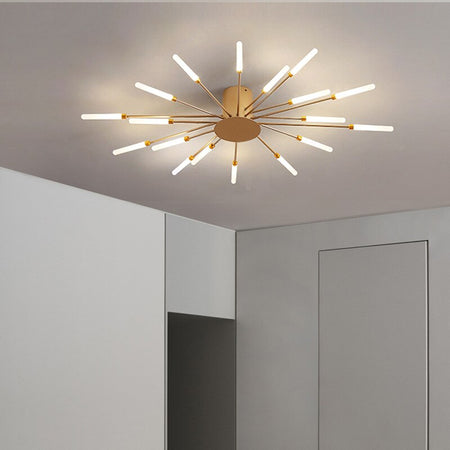 Ceiling Light Nordic Led Gold Fireworks Modern Lighting Fixture Ceiling Lights