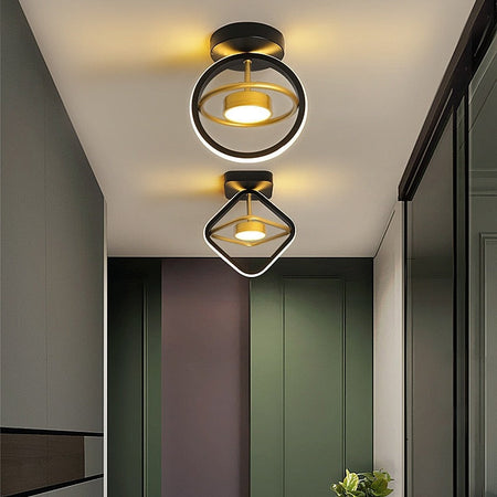 Ceiling Light Modern Nordic Lighting Fixtures Front Porch Corridor Entrance Ceiling Lights