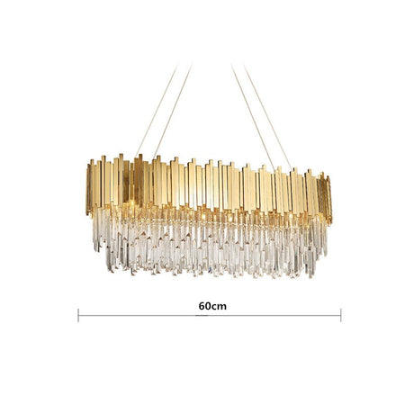 Chandelier Dining Living Room Gold Metal Pendant Hanging Lights Chandeliers 