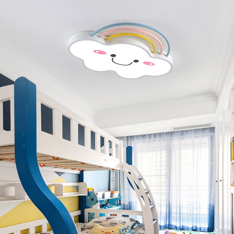 Children's Room Lighting Cartoon Rainbow Cloud Kids Lights