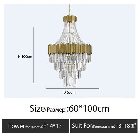 Chandelier Modern Crystal Living Room Chandeliers