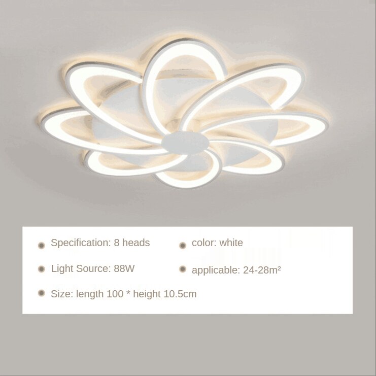 Ceiling Light Modern Led Creative Acrylic Lighting Flower Nordic Ceiling Lights