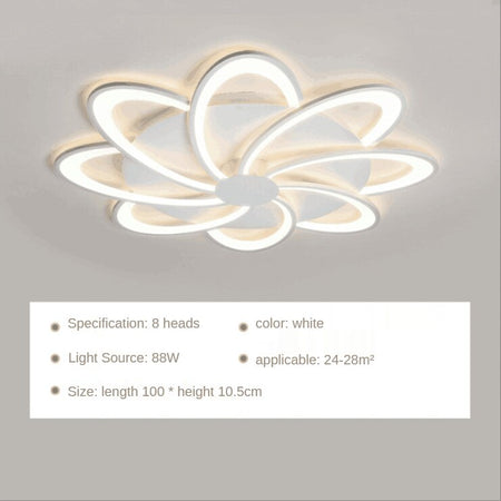 Ceiling Light Modern Led Creative Acrylic Lighting Flower Nordic Ceiling Lights