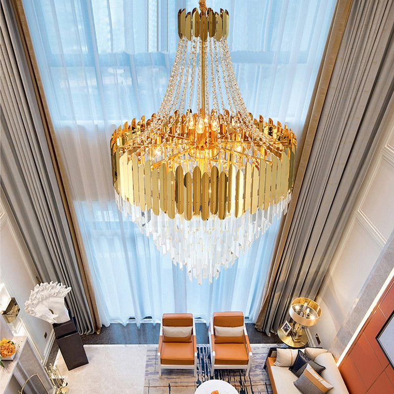 Chandelier Modern Crystal Living Room Chandeliers