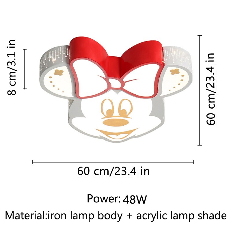 Children's Room Lighting Cartoon Mouse Kids Lights