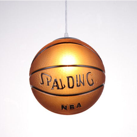 Children's Room Lighting Led Football Basketball Nordic Light Kids Room Pendant Lights