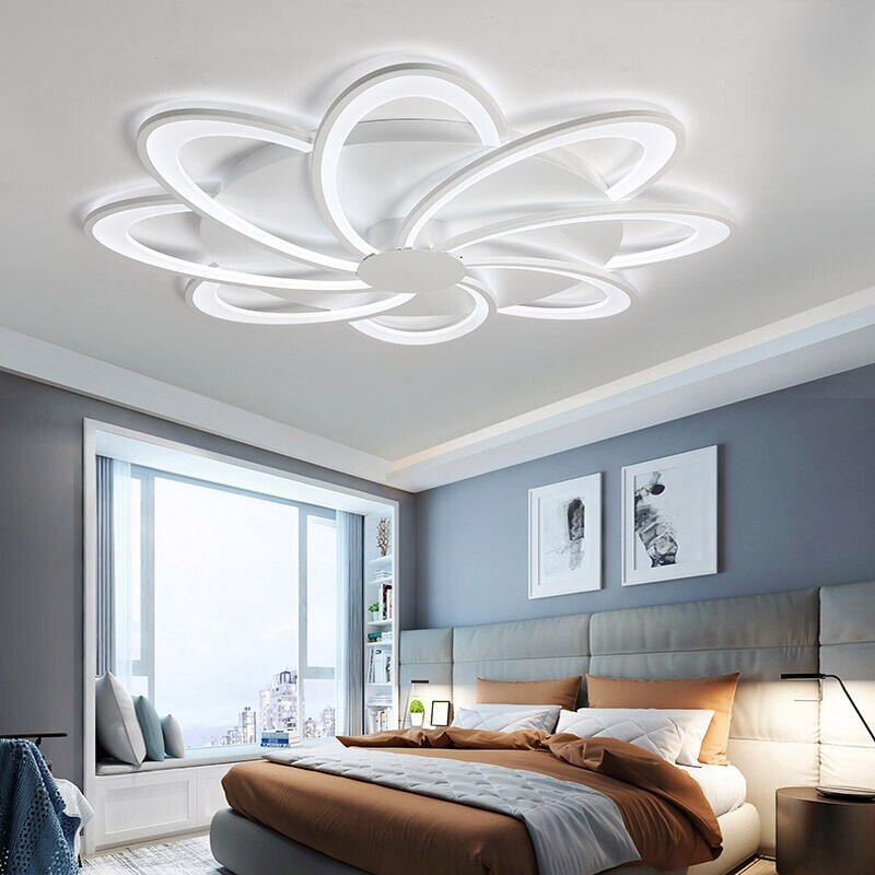 Ceiling Light Modern Led Creative Acrylic Lighting Flower Nordic Ceiling Lights