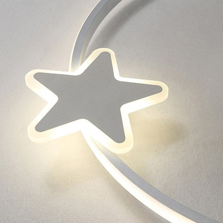 Children's Room Lighting LED Star Modern Nordic Ceiling Lights