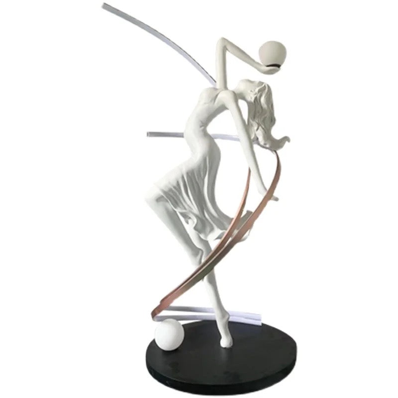 Floor Lamp Postmodern Sculpture Design Human Body Art Floor Lamps