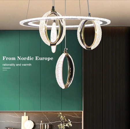 Pendant Light Fixture Led Nordic Acrylic Hanging Lights