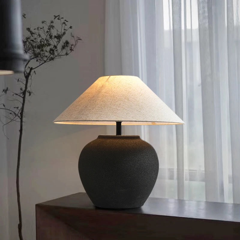 Table Lamp Bedroom Bedside Japanese Retro Ornaments Decorative Art Table Lamp