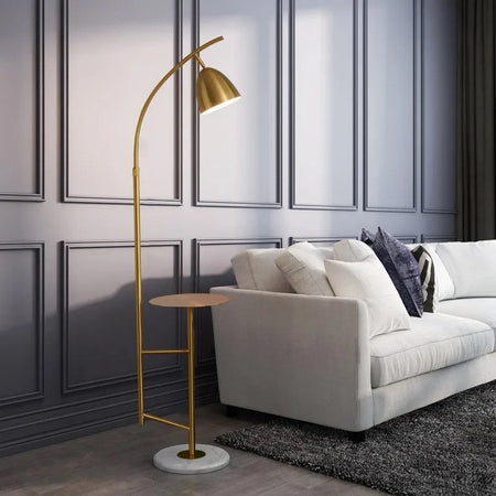 Floor Lamp Modern Design Marble Tabletop Standing Floor Lamps