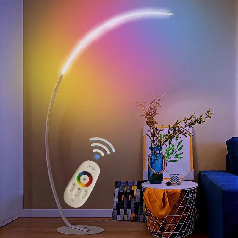 Floor Lamp Home Night Light Rgb Standing Modern Smart APP Remote Control Floor Lamps