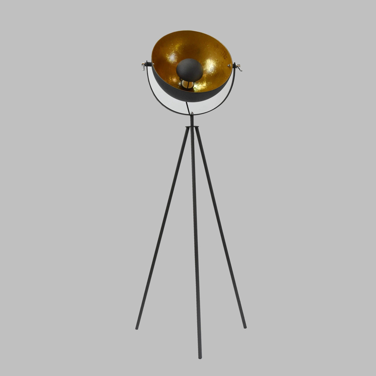 Nordic Modern Decorative Floor Lamp Tripod Standing Dome Shape Light