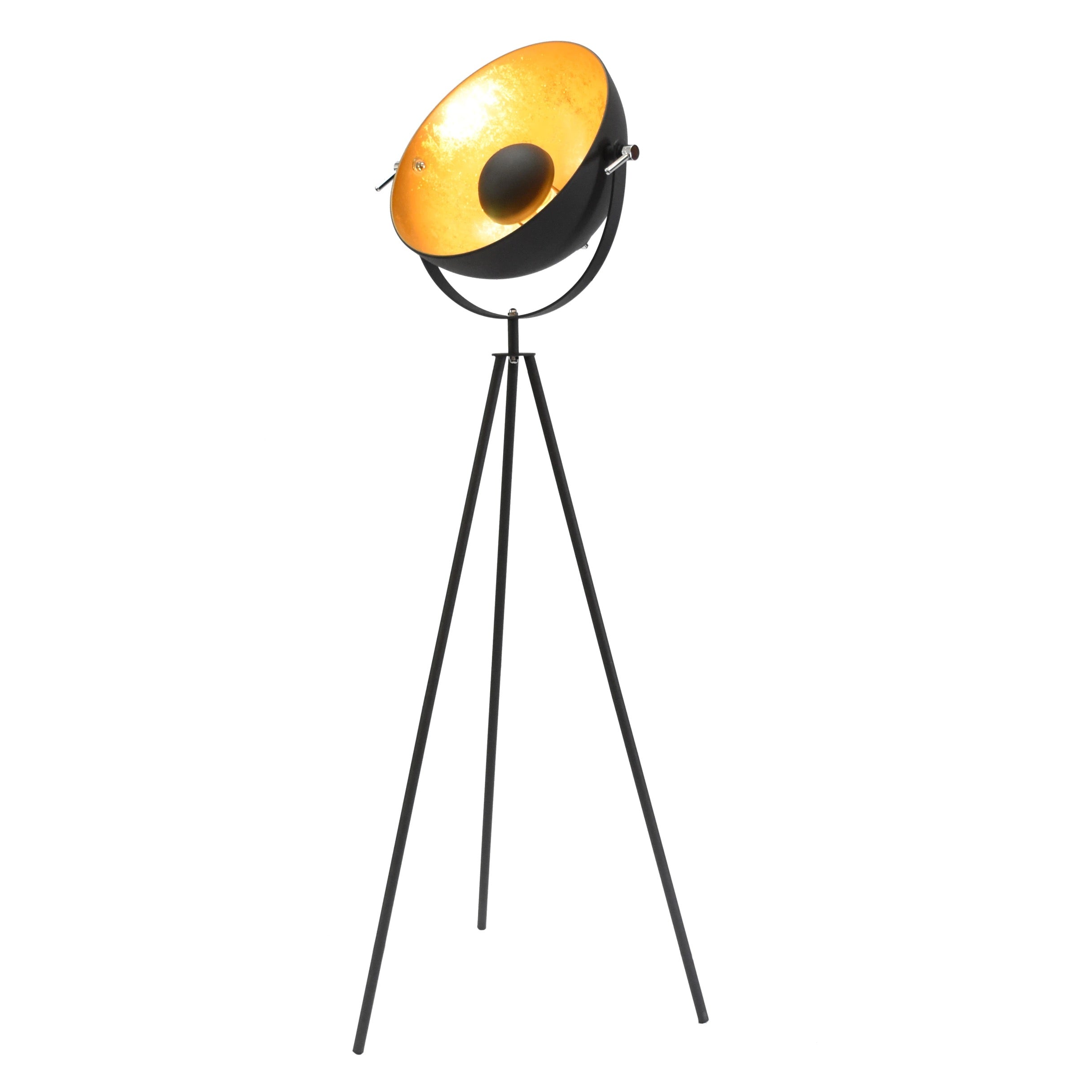 Nordic Modern Decorative Floor Lamp Tripod Standing Dome Shape Light