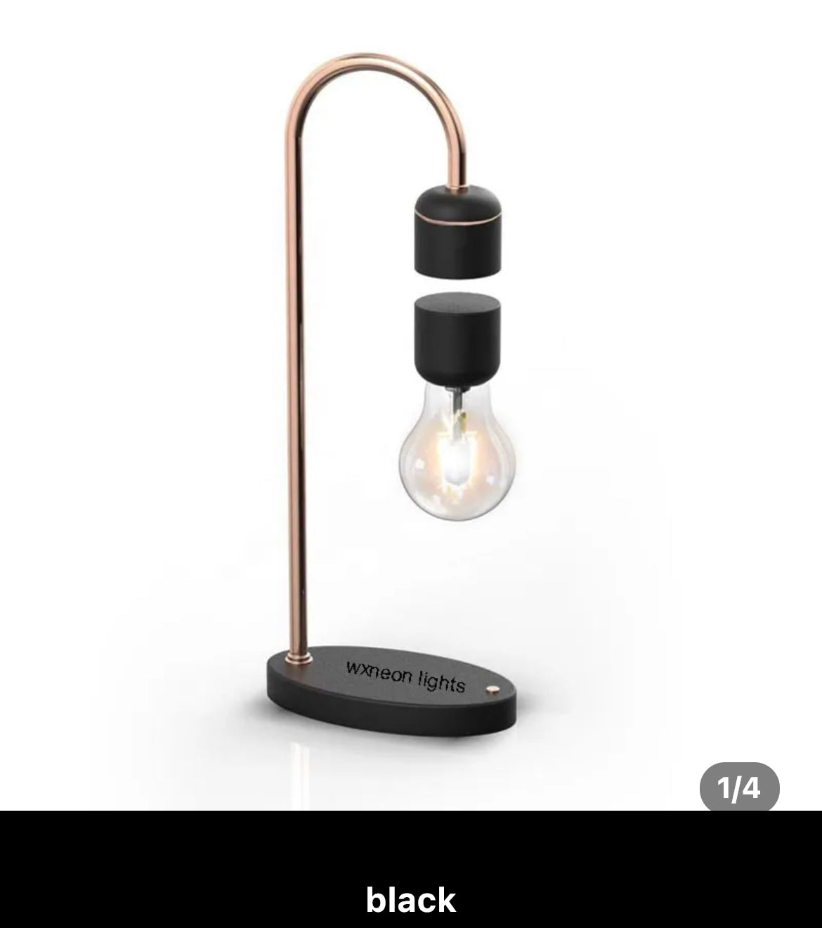 Table Lamps Levitating Magnetic Study Room Floating Smart Lamp