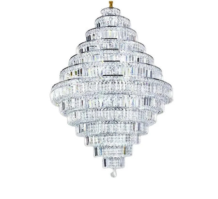 Chandelier Modern Luxury Crystal Light Villa Duplex Living Room Chandeliers