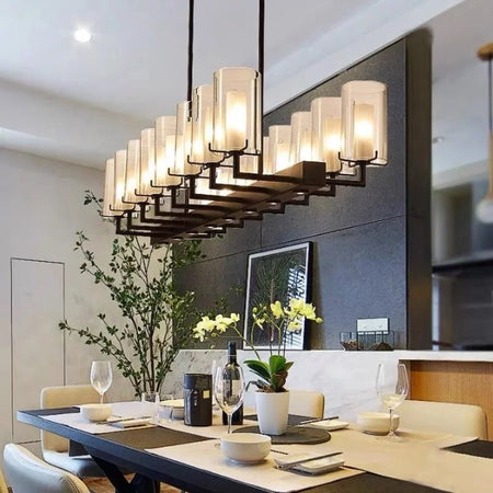 Pendant Light New Design Indoor Iron Glass Lighting Dinning Living Room Pendant Lights